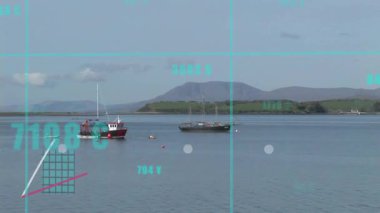 Izgara zayıflaması balıkçı teknesi parmaklıklarının yükselmesi, çizgilerin takip edilmesi, düğümlerin güncellenmesi üzerine ok yerleştirme işlemini başlatıyor. Denizcilik, veri görselleştirme, analitik, teknoloji, doğa, sakinlik, sükunet