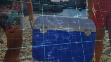 Kılavuz haritalama teknolojisi sergileyen, daha havalı yürüyen iki adam olarak ortaya çıkıyor. Açık hava, macera, eğlence, teknoloji, takım çalışması, keşif, canlı