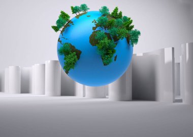 arka plan üzerinde dünya