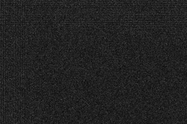 Siyah beyaz pikselin sesi düz tasarım illüstrasyonunu dolduruyor, sağda şeffaf arkaplan var. Soyut, dijital doku, modern tasarım, görsel şablon, çağdaş sanat, minimalizm, monokrom