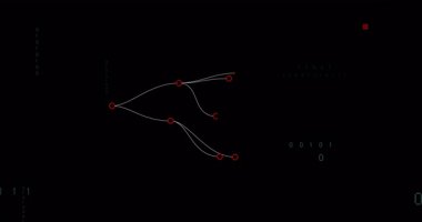 Boşluğun açılması, kod akışlarıyla veri büyümesini görselleştiren tek düğümün ağa dallanmasına neden oluyor. Dijital, ağ oluşturma, soyut, teknolojik, geleceksel, veri, bağlantı