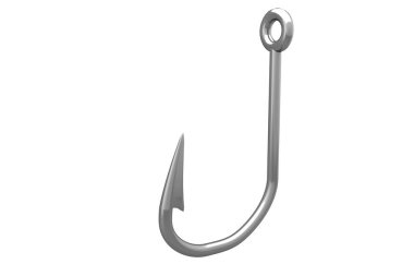 Metal oltayı beyaz zemine yakın çekimde tut