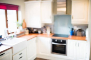 Mutfakta tezgah var.