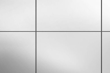 Altı açık gri panel ince gradyan ve koyu çerçeveli düz dizayn iç duvar oluşturuyor. Modern, geometrik, minimalist, mimari, çağdaş, gösterişli, soyut