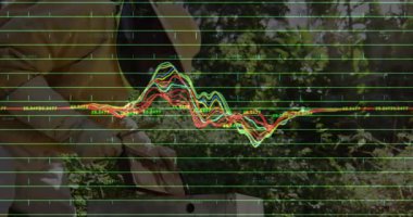 Site mühendisi, darbe dalgaları görselleştirerek blok dayanıklılığını test etmek için matkabı etkinleştiriyor. Sanayi, inşaat, mühendislik, güvenlik, teknoloji, analiz, açık hava