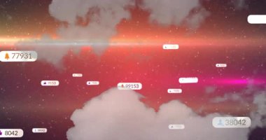 Soldan ilk simge sürükleniyor. Sel baskını, bulutları silip süpürüyor. Geriye uçan çan kalıyor. Fütürist, dijital, soyut, enerjik, dinamik, teknolojik, konsept