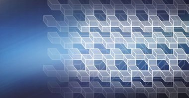 Digitally generated image of pattern and design