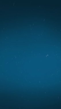 Mavi arka plana düşen beyaz parçacıkların dijital animasyonu. doku ve tasarım ile soyut arkaplan