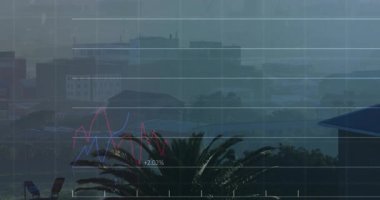 Mali tabloların izlediği trendler ve parmaklıkların şebekeler üzerinde yükselmesi, pazar verilerinin görselleştirilmesi. Futuristik, dijital, veri, yatırım, teknoloji, analitik, yenilik