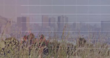 Sürücü finans tablosunun soluk olması, kırmızı mavi çizgilerin yükselen pazar kazanımlarını gösteriyor. Veri görselleştirme, piyasa analizi, finansal büyüme, teknoloji, dijital, kurumsal, yatırım