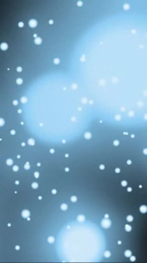 Parlak mavi arka planda birden fazla spot ışığı animasyonu. Dijital arayüz küresel bağlantı ve dijital olarak oluşturulan iletişim konsepti.