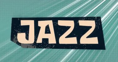 Başlangıçta siyah pankartta JAZZ geri sallanarak izleyicinin sinyalini açığa çıkarıyor. Soyut, hareketli, dinamik, teknoloji, modern, enerjik, grafik