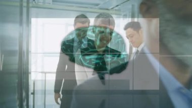 Beyin sinir sistemi ve dna tıbbi montaj.