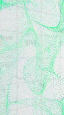 Gri arkaplandaki dijital dalga üzerinden istatistiksel veri işleme ve değişen sayıların animasyonu. Bilgisayar arayüzü ve iş veri teknolojisi kavramı