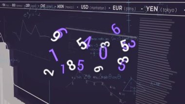 Para akışı, piyasa eğilimlerini gösterirken rakamların kıvrılmasını ve grafiklerin oluşmasını tetikliyor. Finansal, analitik, dijital, geleceksel, soyut, veri, yatırım