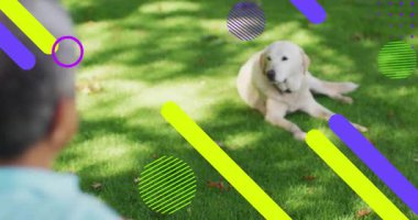 İnsanoğlu gözünü köpeklerin pazarlamasına çevirirken, bahçedeki animasyonlar grafiksel olarak örtüşüyor. Rahatlama, arkadaşlık, açık hava, rahatlama, dostluk, doğa.