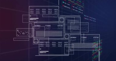 Şebeke arkaplanının görünmesi veri toplama panellerini tetikliyor ve canlı izleme için grafikleri birbirine bağlıyor. Analizler, veriler, görselleştirme, teknoloji, finans, gösterge paneli, dijital
