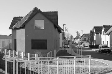 Vsetaty, Czechia - January 16, 2023: house of Jan Palach