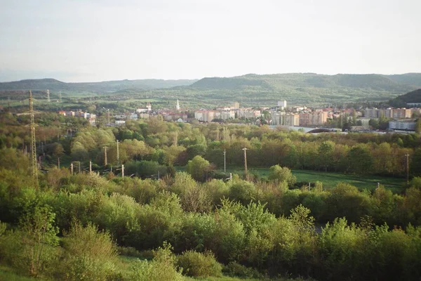 Kadan Tjeckien Maj 2023 Landskap Runt Staden Kadan Analog — Stockfoto