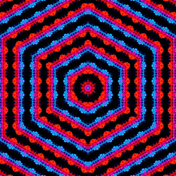 Modèles Kaléidoscope Colorés Abstraits Contexte — Photo