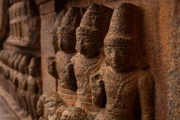 Staré Antické Sochy Velkém Chrámu Thanjavur Thanjavur Big Temple Světového — Stock fotografie