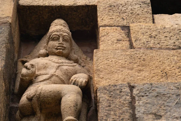 Hindu 신들은 Thanjavur 성전인 디아에 동상을 세웠다 유산은 유네스코에 하데스와라 — 스톡 사진