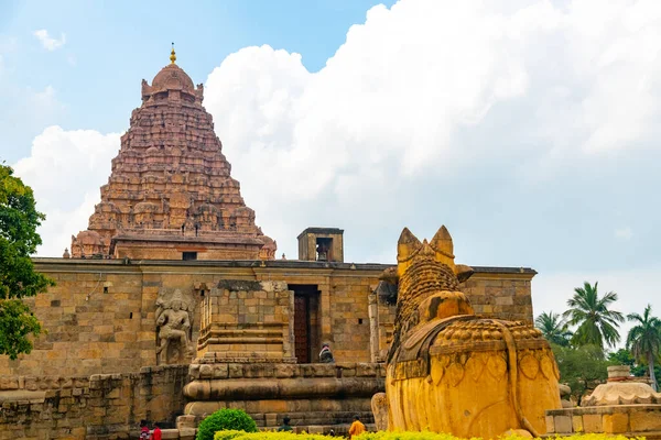 stock image Thanjavur, India - December 11th 2022 : Hindu Temples Stock Images: Gangaikonda Cholapuram Temple ,Jayankondam, Ariyalur district, Tamil Nadu, India. Load Shiva Temple.