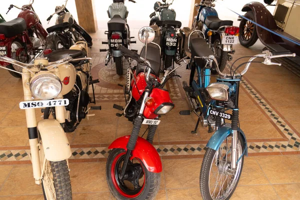 Chennai Índia Dezembro 2022 Vintage Bike Exhibition Show Clássico Antigo — Fotografia de Stock