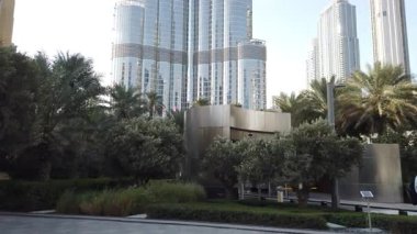Dubai, Birleşik Arap Emirlikleri - 6 Mart 2025: En Yüksek Binanın Güzel Manzarası, Burç Halife.