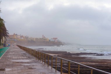 Fas 'taki Atlantik Okyanusu sahili manzarası