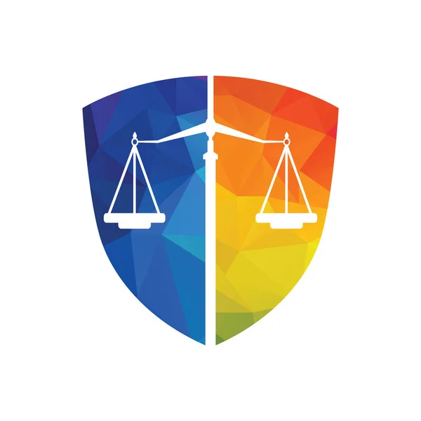 Law Balance Attorney Monogram Logo Design Balance Logo Design Related — Vettoriale Stock