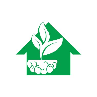 Beyin Ağacı Logosu Tasarımı. Beyin Simgesinin İçinde Ağaç Büyüyor.