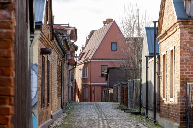 Litvanya 'nın ortasında küçük bir kasaba. Güzel eski bir kasabası var.