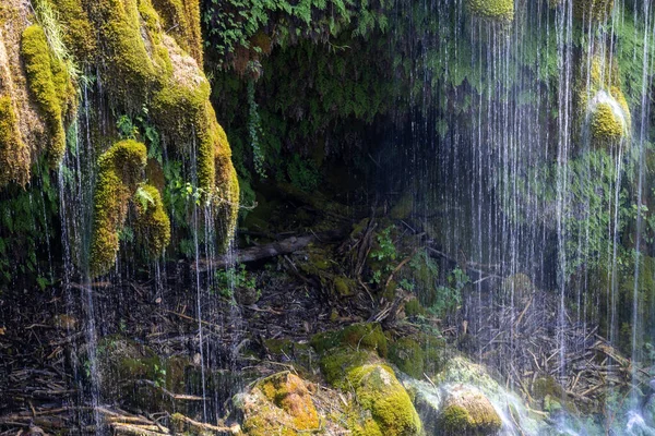 Waterfall Cascade Saut Loup France Courmes Gourdon — Stock Photo, Image