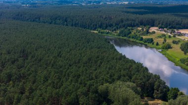 Nemunas Eğrisi, Alytus İlçesinde Manzaralı Güzellik ve Turist Çekimi