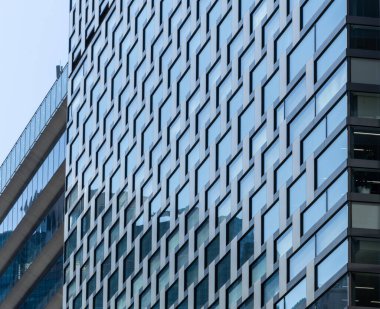 Camdan Çelik Geometrik Ritim Modern Tokyo Mimarisi