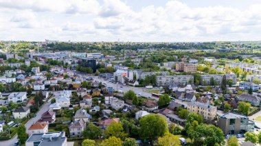 Litvanya Şehir Manzarası: Kaunas Şehir Panoraması