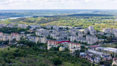 Litvanya Şehir Manzarası: Kaunas Şehir Panoraması