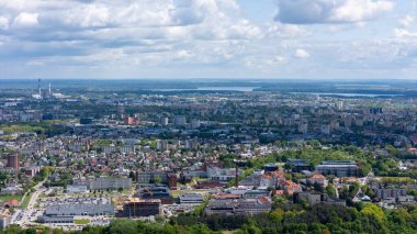 Litvanya Şehir Manzarası: Kaunas Şehir Panoraması
