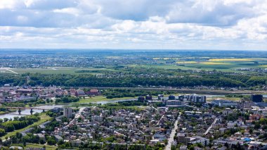 Litvanya Şehir Manzarası: Kaunas Şehir Panoraması