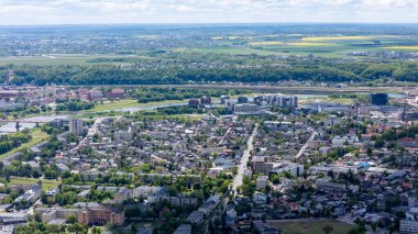 Litvanya Şehir Manzarası: Kaunas Şehir Panoraması