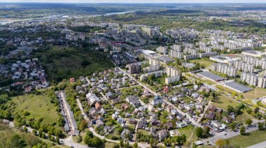 Litvanya Şehir Manzarası: Kaunas Şehir Panoraması