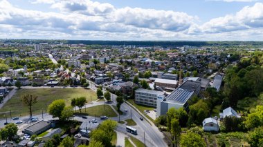 Litvanya Şehir Manzarası: Kaunas Şehir Panoraması