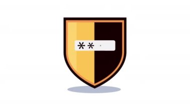 Şifre canlandırmalı güvenlik kalkanı, 4k video canlandırması