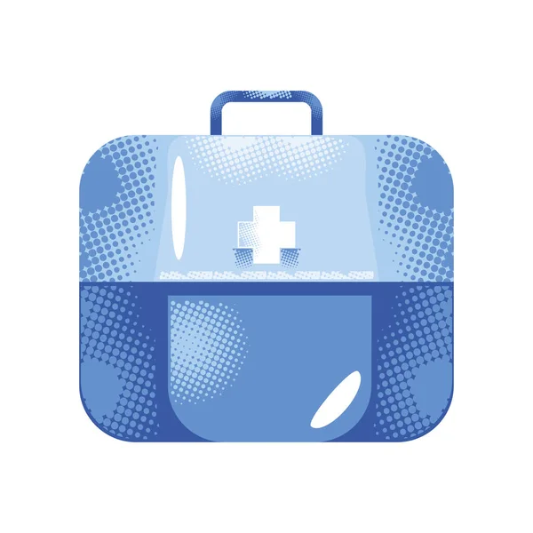 Medical Bag First Aid Icon Isolated — Stock Vector