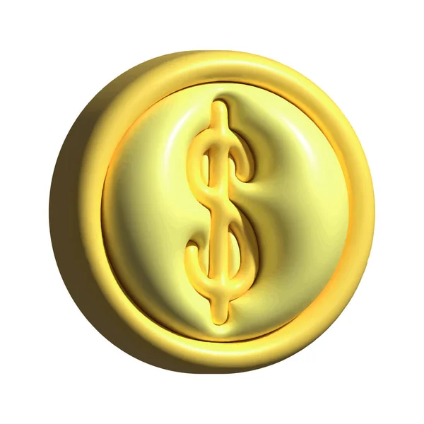 Иконка Учета Денежных Монет — стоковый вектор