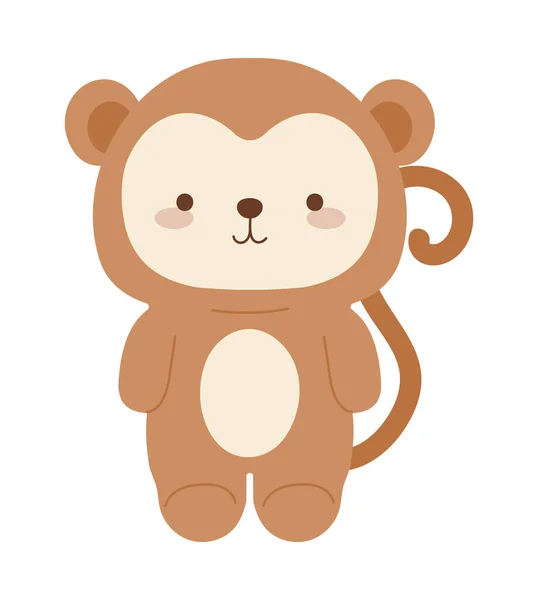 Іконка Тварини Мавпи Гаваї Ізольована — стоковий вектор