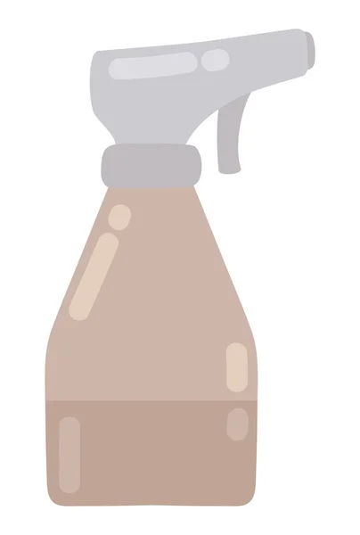 Spray Botella Plana Icono Aislado — Archivo Imágenes Vectoriales