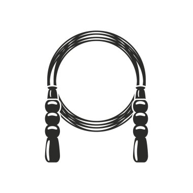 İp simgesi izole edildi