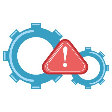 Vites simgesi izole edilmiş 404 hata uyarısı